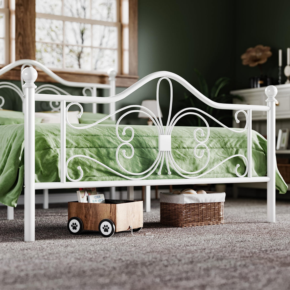 Metal Twin Platform Bed Frame T52485