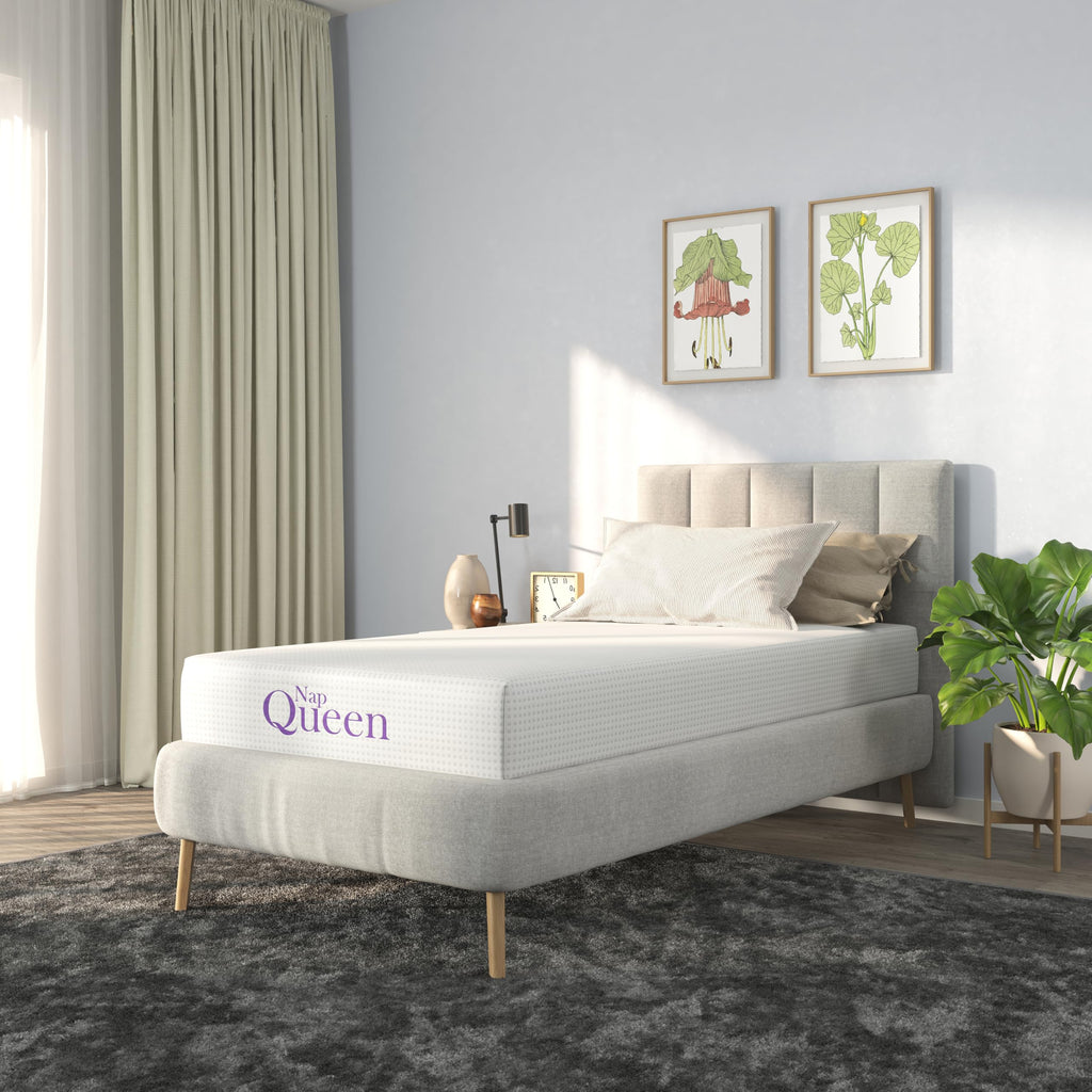 8 Inch Twin Size Bamboo Charcoal Memory Foam Mattress W67941